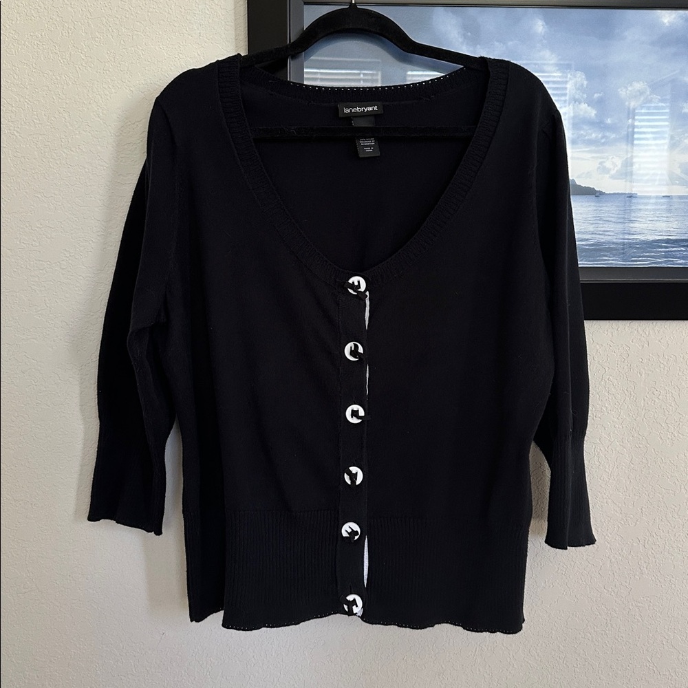 Lane Bryant 3/4 Sleeve Cardigan 18/20